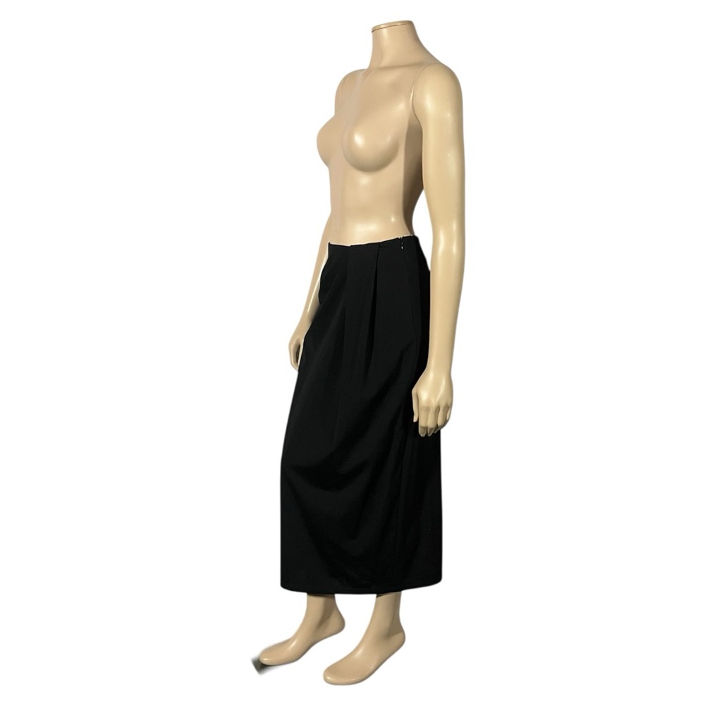 Max Mara Weekend Hans Black Jersey Midi Skirt - Picture 4 of 16